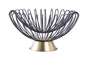 Kayoom Decoratieve Schalen Malibu 225 Schwarz Gold