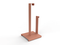 Steellish Kitchen Roll Holder - Beige Red