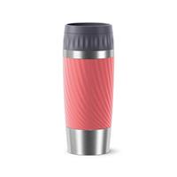 EMSA Isolierbecher Travel Mug Easy Twist koralle