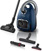 Bosch Bodenstaubsauger BGL6XSIL3, Serie 6, blau, 600 Watt, mit Beutel, extra leise (69 dB), langes Kabel