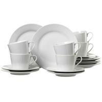 Ritzenhoff & Breker BIANCO Kaffeeservice 18-teilig Geschirrsets weiß
