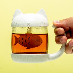 Winkee Kat Theekop Met Infuser