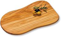 KESPER for kitchen & home Schneidebrett, Olivenholz, 30x 18 cm