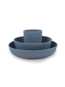 Filibabba - Silicone Dinner set, Powder blue (SI015)