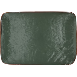 Vivi Oggi Rechthoekig Bord Groen 28cm * 19.5cm