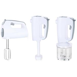 EMERIO HMS-113257.11 Handmixer 300 W Wit, Grijs