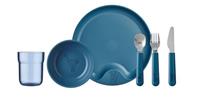 Mepal Kindergeschirr Mio Deep Blue 6-teilig