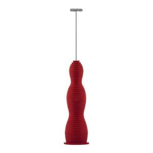 Alessi Milchaufschäumer Pulcina Rot