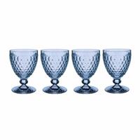 Villeroy & Boch Boston Coloured Rotweinglas 310 ml blau 4er Set Rotweingläser