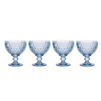 Villeroy & Boch Boston Coloured Sektschale 398 ml blau 4er Set Sektgläser