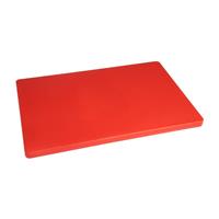 Hygiplas LDPE extra dikke snijplank rood0x300x20mm