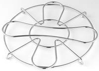 Coppens Fackelmann onderzetter doorsnede 20 cm food en more zilver