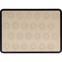 Krumble Siliconen bakmat met 24 cirkels - 29,5 x 42 cm