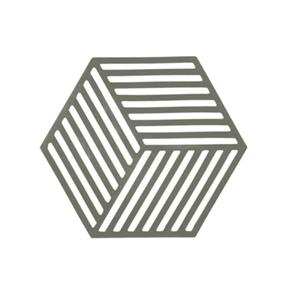 ZONE DENMARK Zone - Hexagon - Onderzetter Olive Green