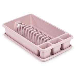 Forte Plastics Afwas afdruiprek oud Roze