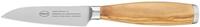 RÖSLE Gemüsemesser »Artesano«, zum Schneiden von Obst und Gemüse, Made in Solingen, Klingenspezialstahl, ergonomischer Griff, Olivenholz, Klingenlänge 9 cm