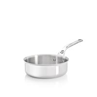 De Buyer Affinity Sauteuse gerade 16 cm / 1,0 L - Edelstahl-Mehrschichtmaterial