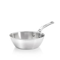 De Buyer Affinity Sauteuse konisch 20 cm / 1,7 L - Edelstahl-Mehrschichtmaterial