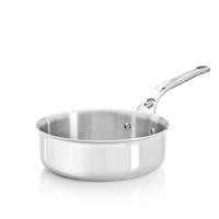 De Buyer Affinity Sauteuse gerade 28 cm / 4,6 L - Edelstahl-Mehrschichtmaterial