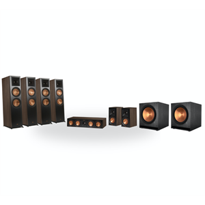 Klipsch RP-8060FA 7.2.4 DOLBY ATMOS HOME THEATER SYSTEM - Walnoot