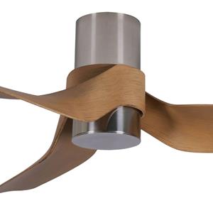 Beacon Lighting LED-Deckenventilator Nautica, chrom gebürstet