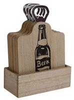 MarsKramer Onderzetter Cheers s4 11,5x5,5x4cm