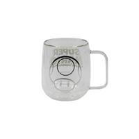 Yomonda Super Mario doppelwandige Tasse 290 ml Teegläser transparent