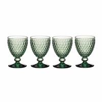 Villeroy & Boch Boston Coloured Rotweinglas 310 ml grün 4er Set Rotweingläser