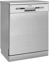Exquisit Standgeschirrspüler, GSP9313-030E inox, 13 Maßgedecke