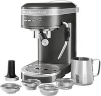 KitchenAid Artisan Espresso 5KES6503EMS - Tingrijs | Espressomachines | Keuken&Koken - Koffie&Ontbijt | 8003437607592