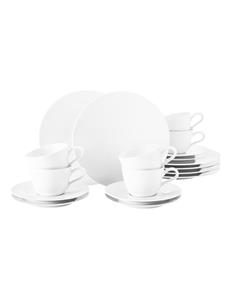 Seltmann Weiden Kaffeeservice »Life« (18-tlg), Porzellan, Mikrowellengeeignet