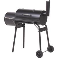 BELIANI Kolengrill BBQ grill en smoker zwart KATLA