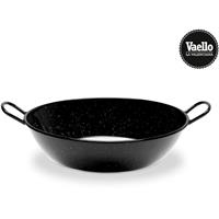 Vaello Tiefe emaillierte Bratpfanne mit Griffen für Induktions-vitro ø40 cm