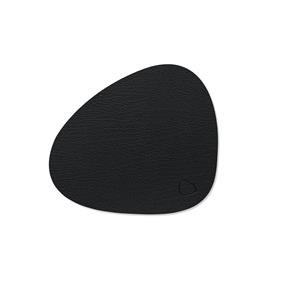 LIND DNA - Dinner Mat Curve - Placemat S 24x28 cm Black