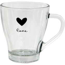 Clayre & Eef Theeglas 11*8*10 Cm / 200 Ml 6gl3710