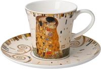 Goebel Becher »Der Kuss«, Fine China-Porzellan, von Gustav Klimt