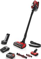 BOSCH Accu-steelstofzuiger BCS8224PET Unlimited Serie 8 Gen2 Ideaal voor mensen met huisdieren, rood/zwart