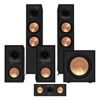 Klipsch  R-600F 5.1 Home cinema systeem - Zwart