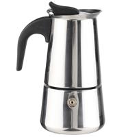 Zilveren Percolator / Espresso Koffie Apparaat Voor 2 Kopjes Rvs - Percolators