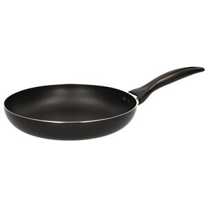 Zwarte Aluminium Koekenpan Met Dubbel Anti Aanbak Laag 24 Cm - Bakken/koken - Koekenpannen Keukengerei