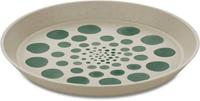 Koziol Dessertteller »CONNECT MONSTERA DOTS«, CO² neutral made in Germany produziert! 100% recycelbar und aus biozirkulärem, nachhaltigem Material, 20,5 cm