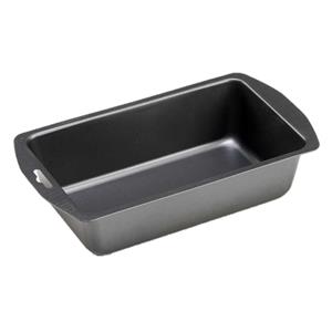 Arte r Rechthoekige anti-aanbak bakvorm/cakevorm zwart 30 x 13 cm -