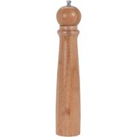 Excellent Houseware Bamboe houten pepermolen/zoutmolen 31 cm -