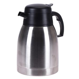 Excellent Houseware 1x Koffie/thee thermoskan RVS 1500 ml - Thermoskannen