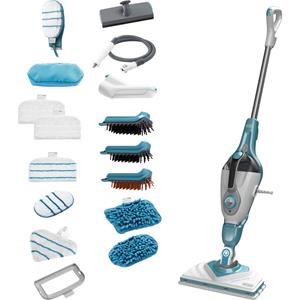 Black & Decker 1600W Steam-mop BHSM1615DAM-QS Incl. SteaMitt, deltavoet en 17 accessoires