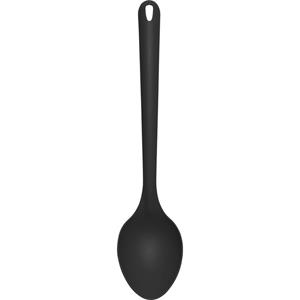 Kunststof Lepel/opscheplepel Zwart 32 Cm Keukengerei - Opscheplepels