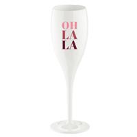 KOZIOL Sektglas »Cheers No. 1 Oh La La, 100 ml«, Kunststoff
