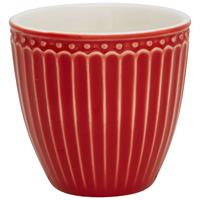 Greengate Becher »Greengate MINI Latte Cup Becher ALICE ROT«