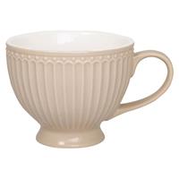 Greengate Becher »Greengate Tee Tasse ALICE CREAMY FUDGE Karamell«