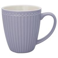 GreenGate Koffiemok Alice lavender 350 ml Ø 9 cm